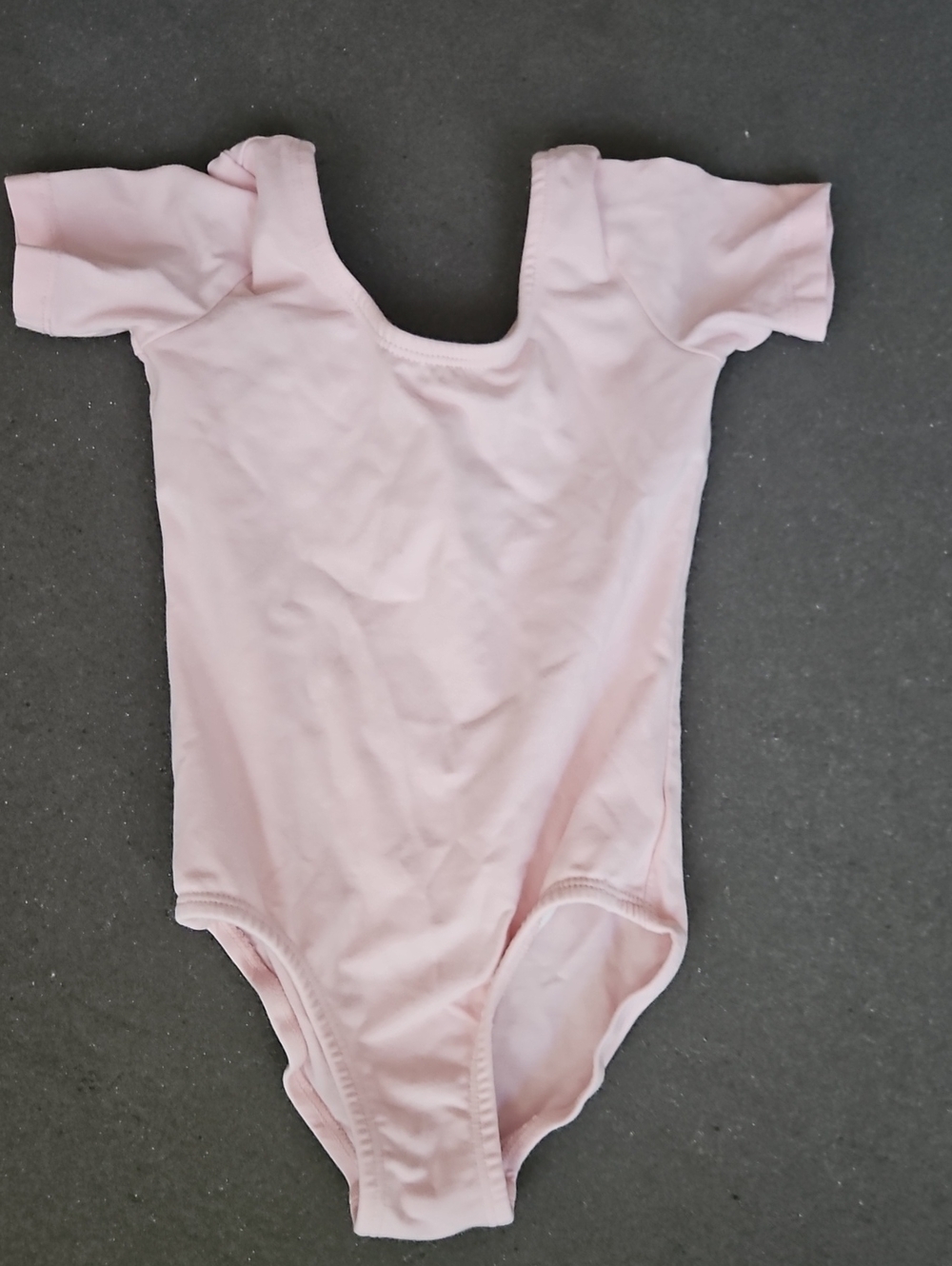 Sz 85 Cm / 18-24m Pink Unitard Leotard One Piece Ballet Dance